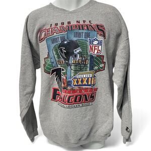 Atlanta Falcons NFL Football super bowl sport grey color Sweatshirt KV41146